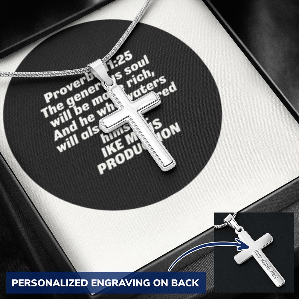 CROSS NECKLACE IN PROVERBS