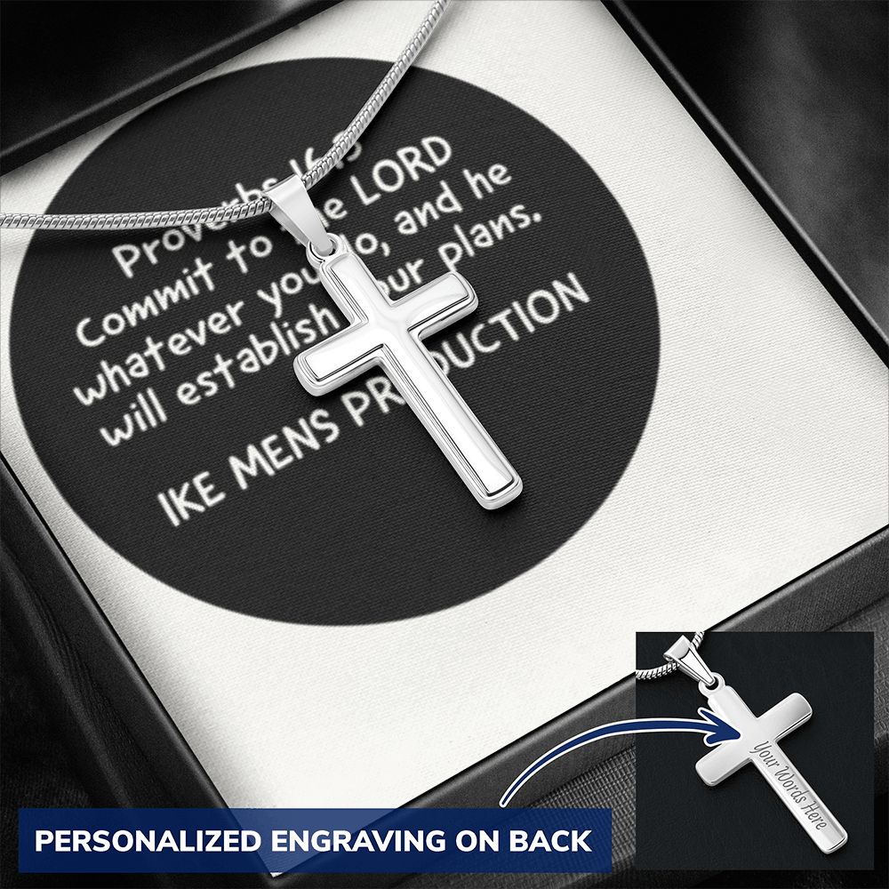 CROSS NECKLACE IN PROVERBS