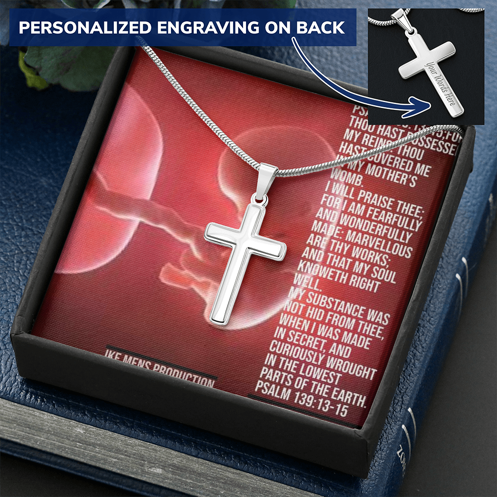 PSALM 139:13-15 CROSS