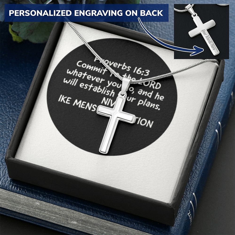 CROSS NECKLACE IN PROVERBS