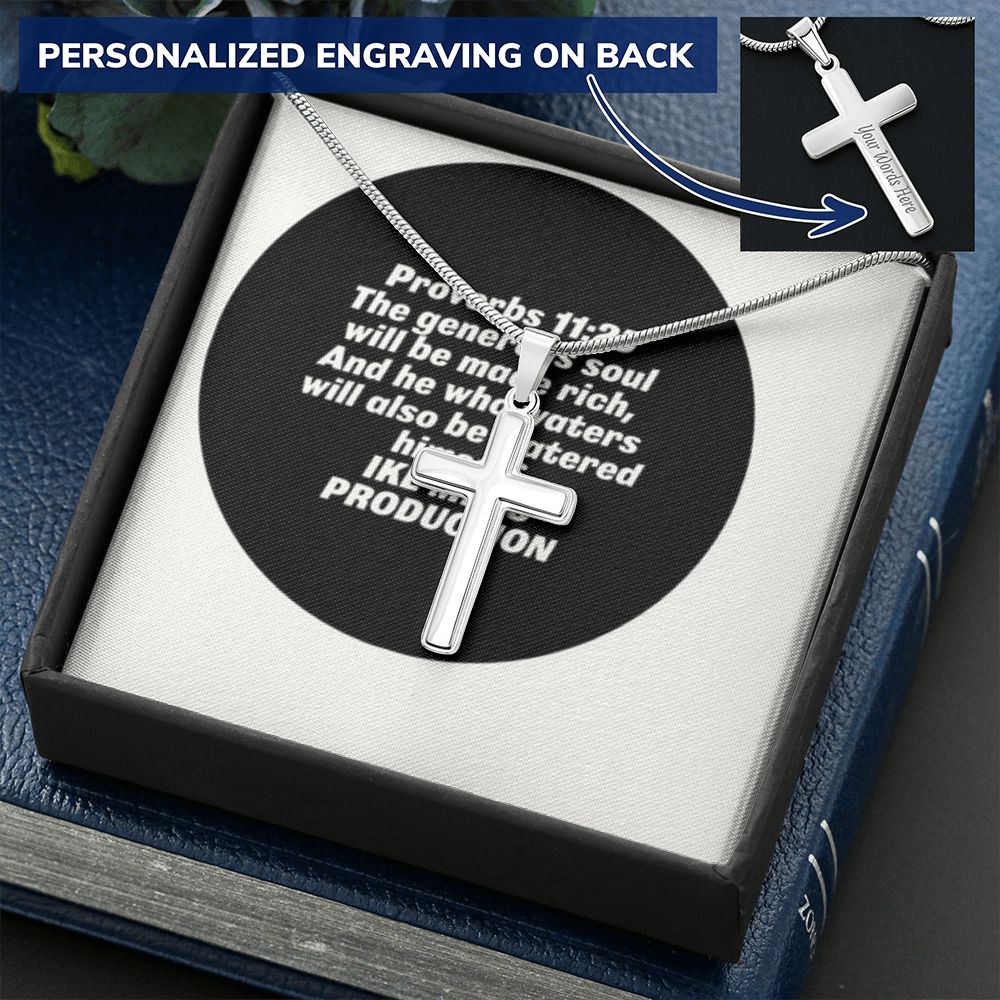 CROSS NECKLACE IN PROVERBS