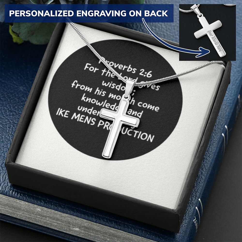 CROSS NECKLACE IN PROVERBS