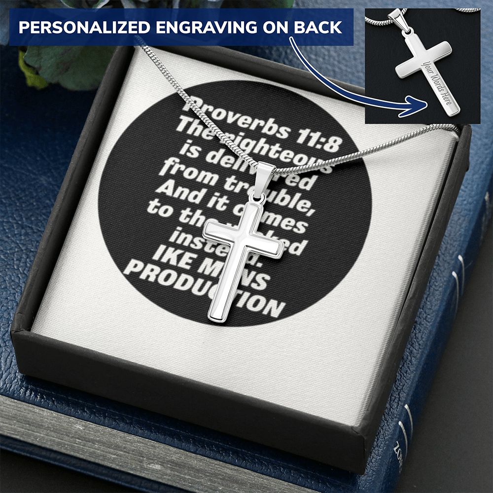 CROSS NECKLACE IN PROVERBS