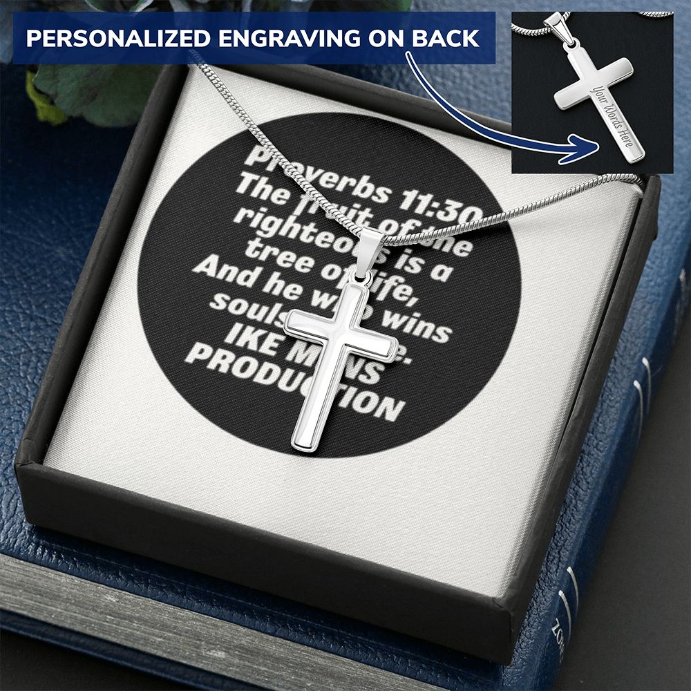 CROSS NECKLACE IN PROVERBS