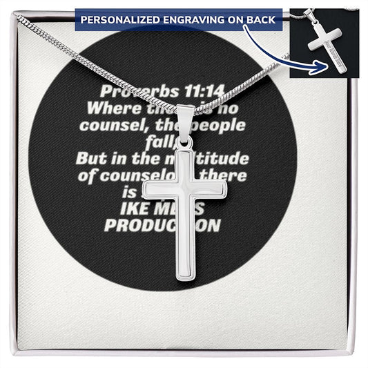 CROSS NECKLACE IN PROVERBS