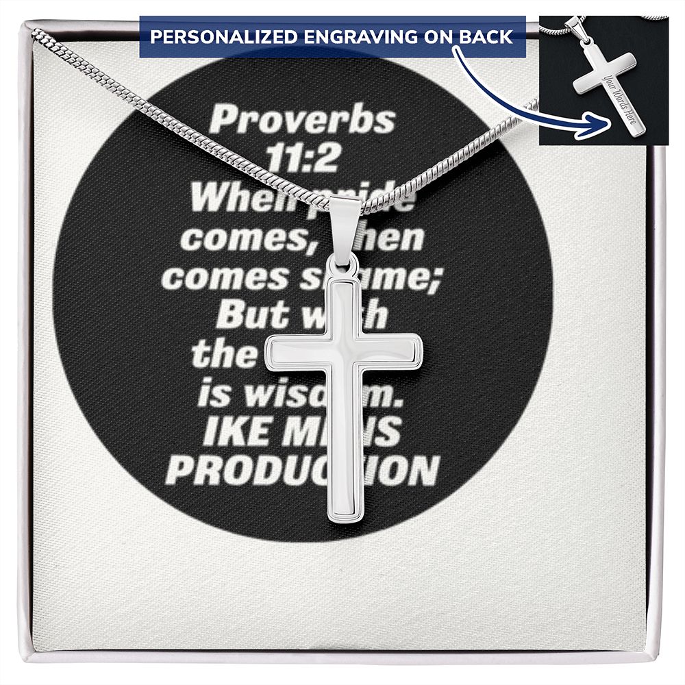 CROSS NECKLACE IN PROVERBS