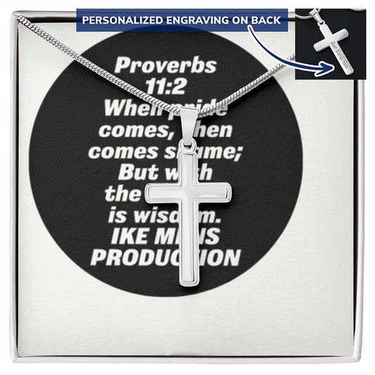 CROSS NECKLACE IN PROVERBS