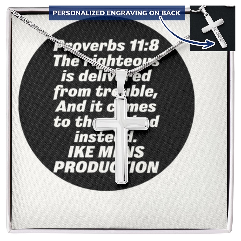 CROSS NECKLACE IN PROVERBS