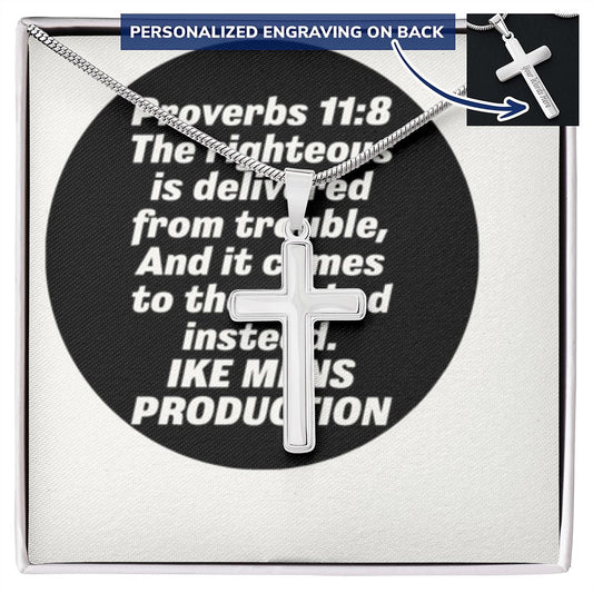 CROSS NECKLACE IN PROVERBS