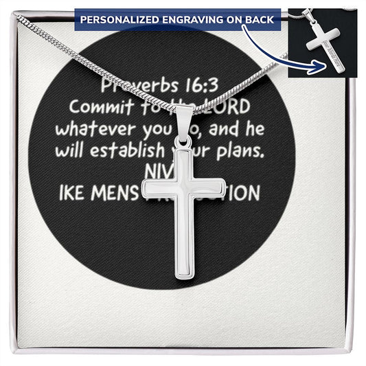 CROSS NECKLACE IN PROVERBS