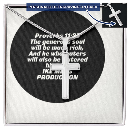 CROSS NECKLACE IN PROVERBS