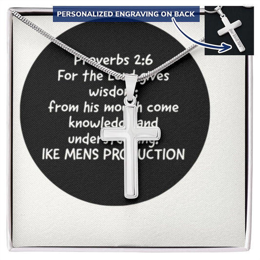 CROSS NECKLACE IN PROVERBS