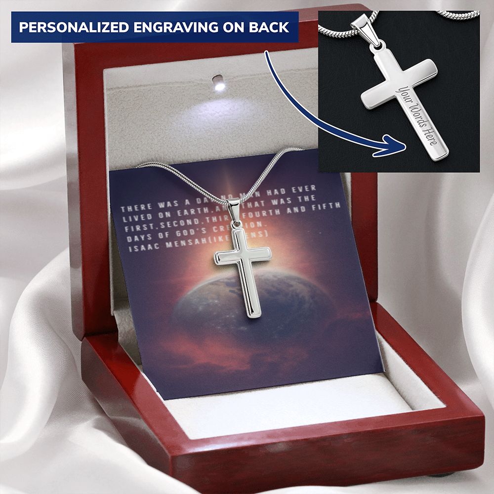 CROSS WITH IKE MENS QUOTE