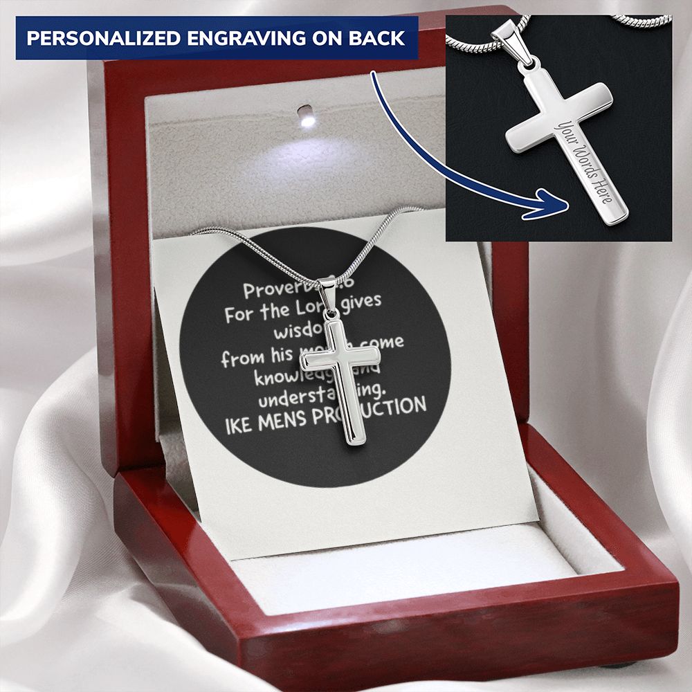 CROSS NECKLACE IN PROVERBS