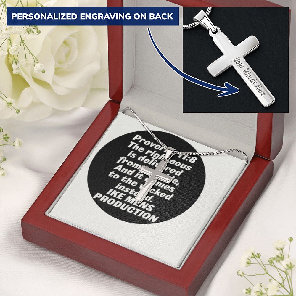 CROSS NECKLACE IN PROVERBS