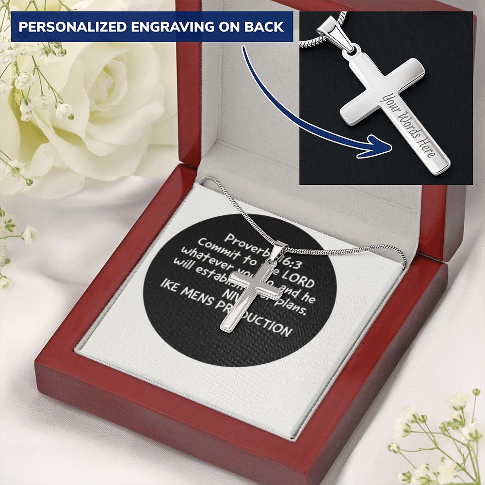 CROSS NECKLACE IN PROVERBS