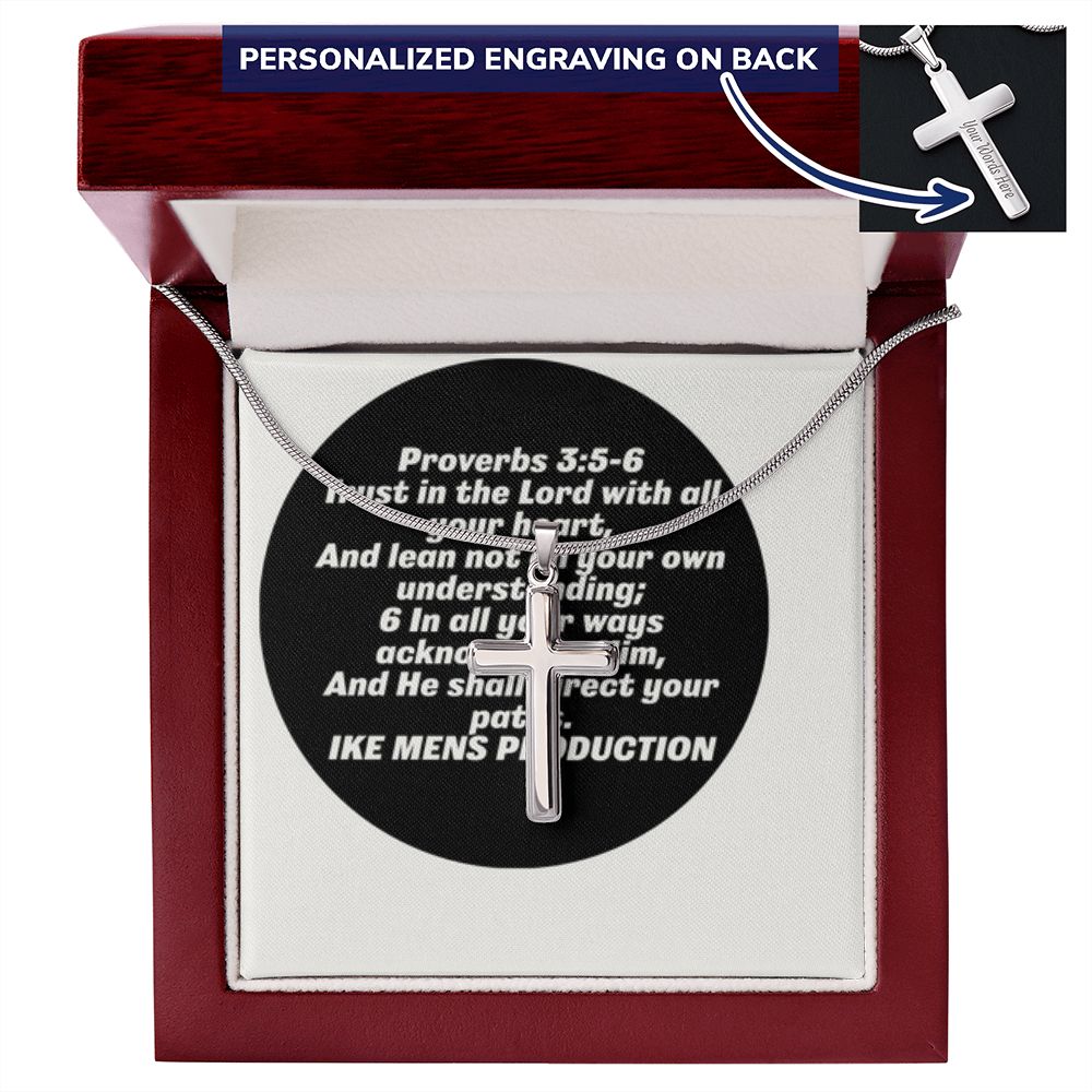 CROSS NECKLACE IN PROVERBS