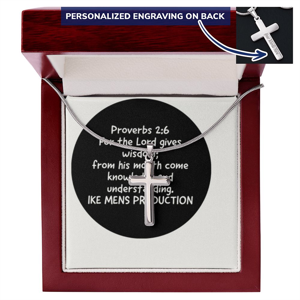 CROSS NECKLACE IN PROVERBS
