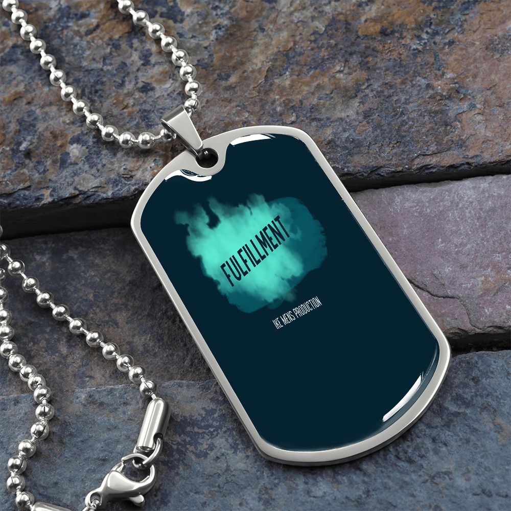 FULFILLMENT MILITARY NECKLACE