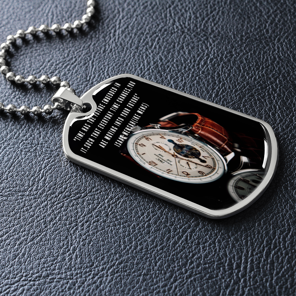 IKE MENS Quote Military Chain