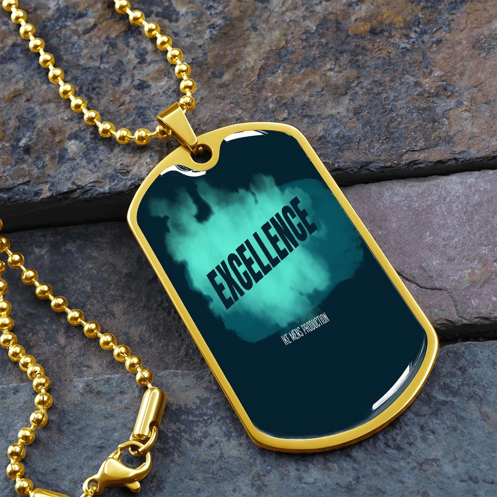 EXCELLENCE MILITARY NECKLACE