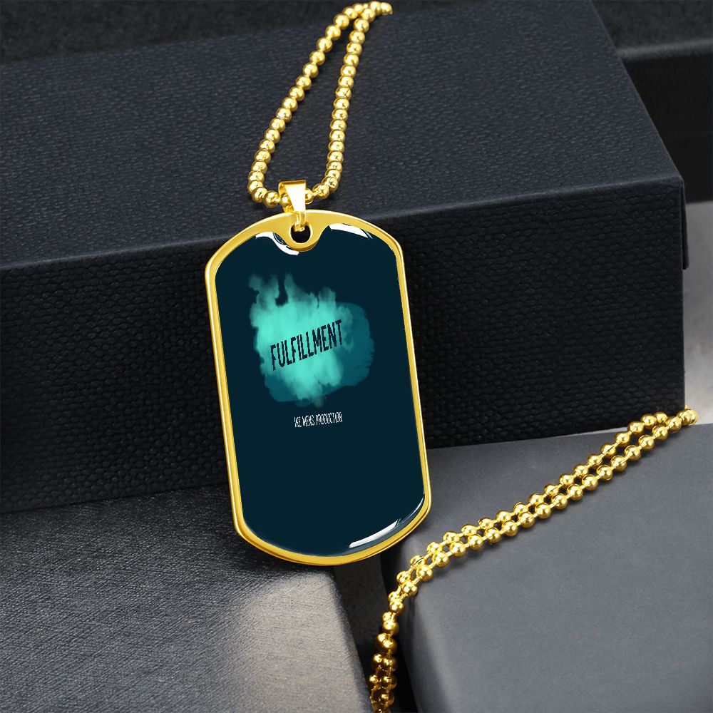 FULFILLMENT MILITARY NECKLACE