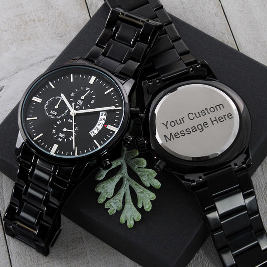 IKE MENS JEWELRY SHOP WATCH(Buyer engraving)