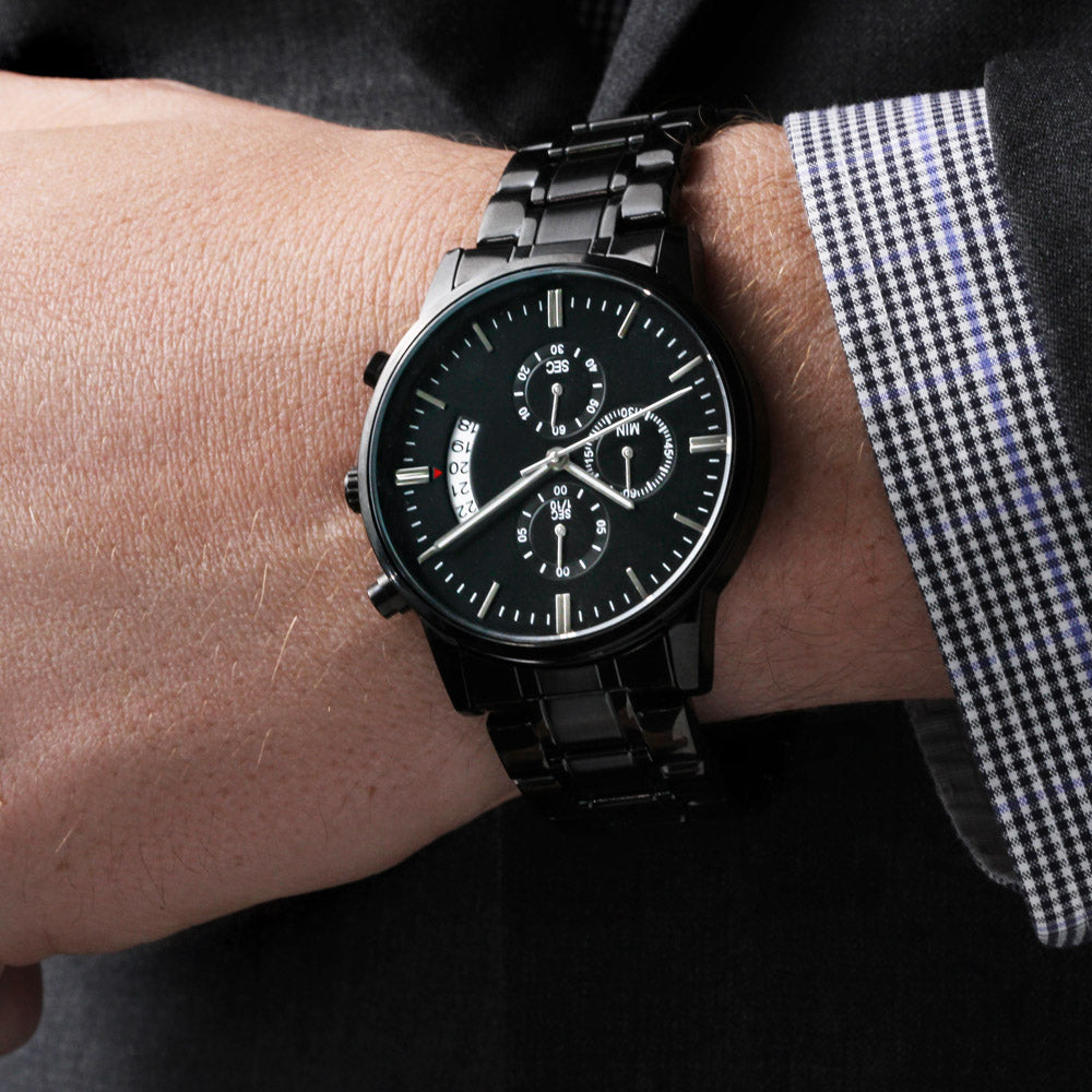 IKE MENS JEWELRY SHOP WATCH(Buyer engraving)