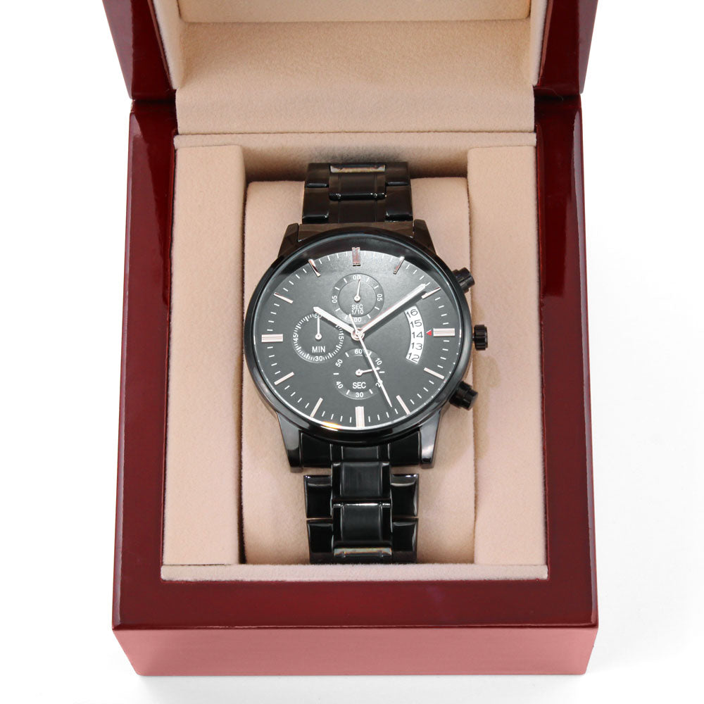 Proverbs Engraved.Watch(IKE MENS PRODUCTION)