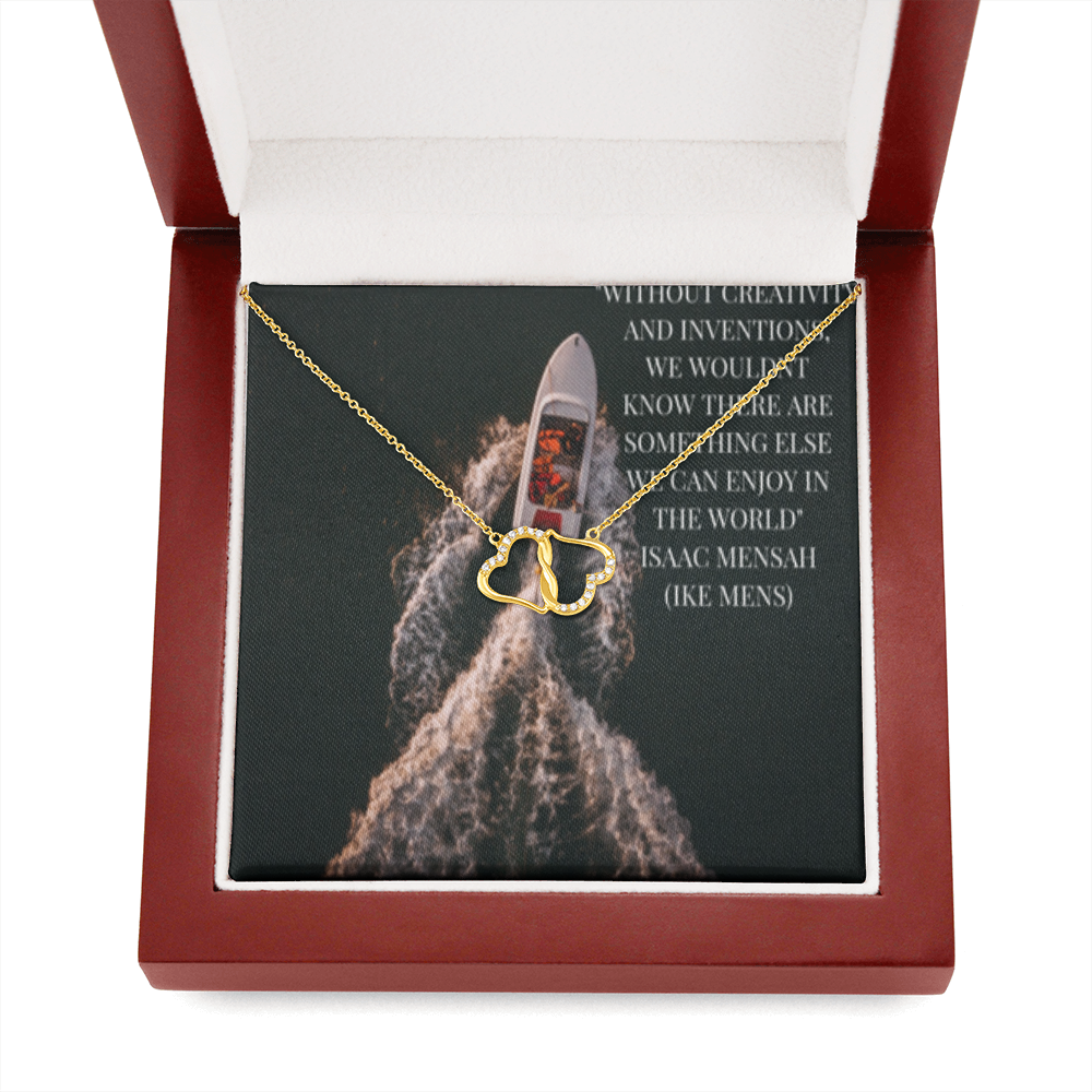 IKE MENS QUOTE Everlasting Love Necklace