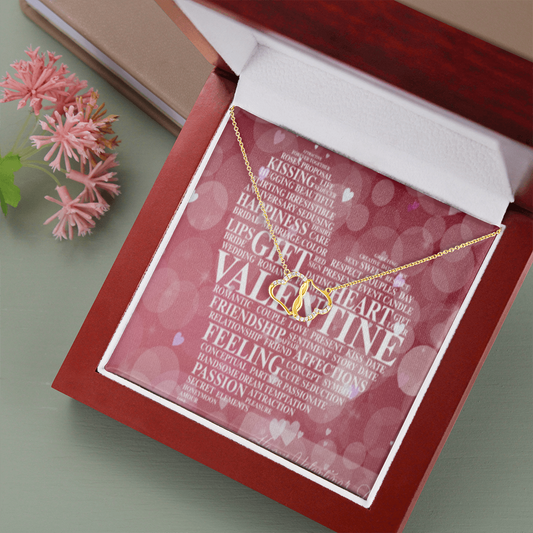 Happy Valentine's Day Everlasting Love Necklace