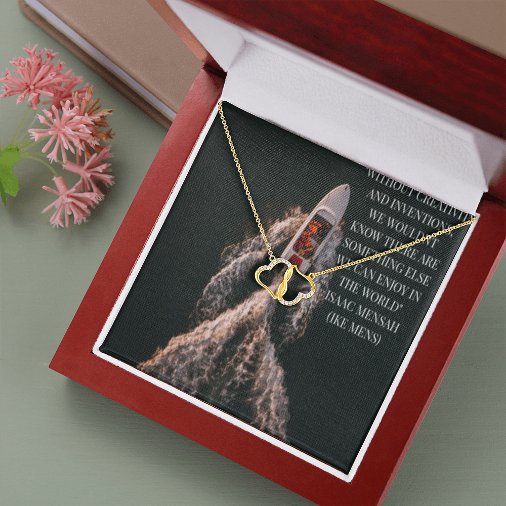 IKE MENS QUOTE Everlasting Love Necklace