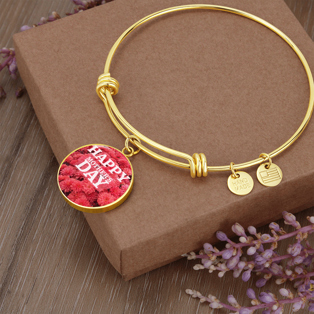 Happy Mother's Day Circle Bangle