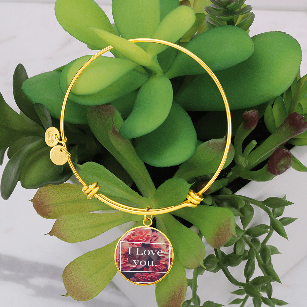 I LOVE YOU CIRCLE BANGLE