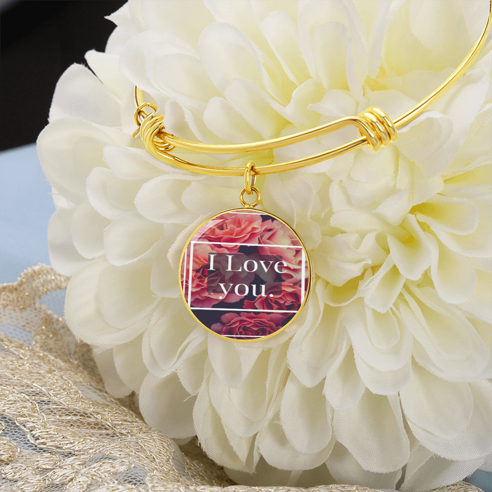 I LOVE YOU CIRCLE BANGLE