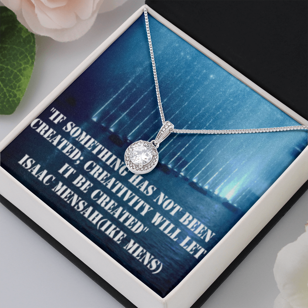 IKE MENS QUOTE ETERNAL HOPE NECKLACE JEWELRY