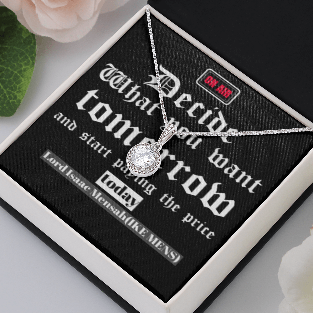 IKE MENS QUOTE ETERNAL HOPE NECKLACE