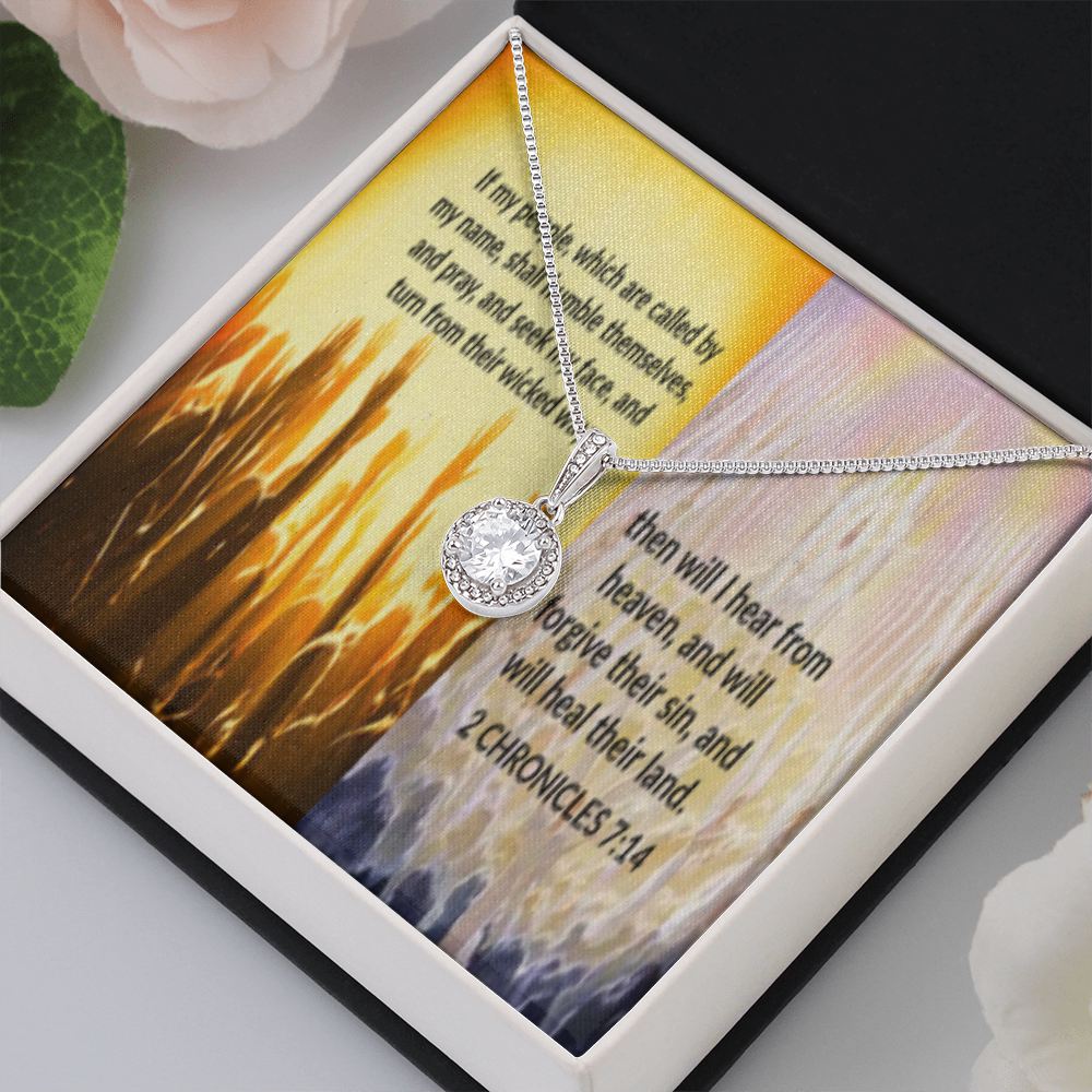 IKE MENS SCRIPTURE COLLAGE ETERNAL HOPE NECKLACE JEWELRY
