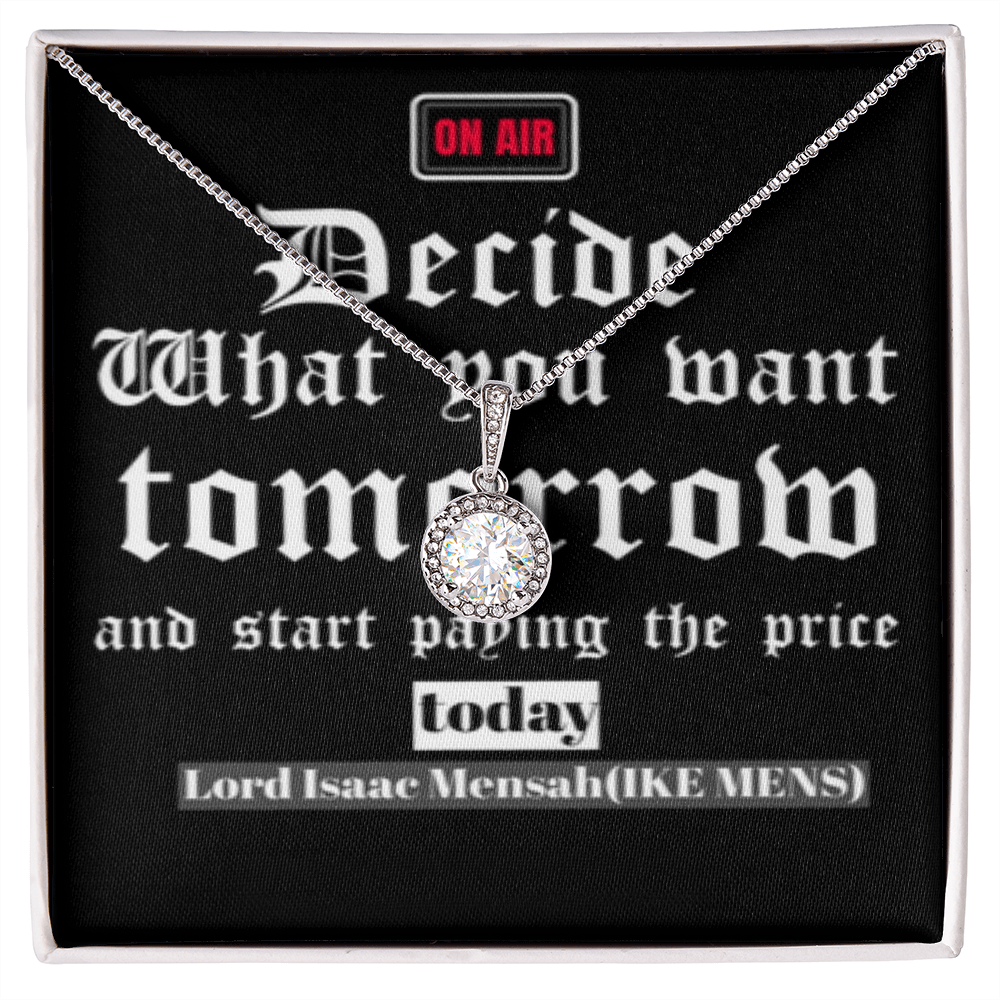 IKE MENS QUOTE ETERNAL HOPE NECKLACE