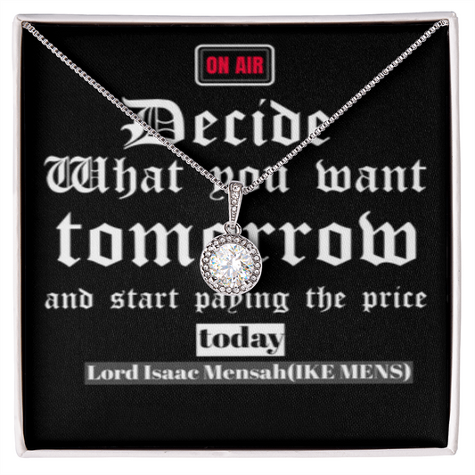IKE MENS QUOTE ETERNAL HOPE NECKLACE