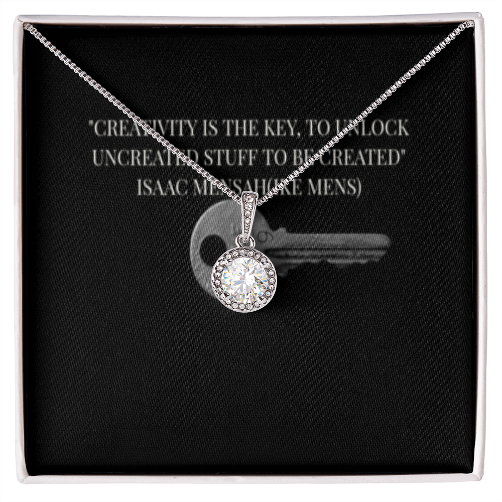 IKE MENS QUOTE ETERNAL HOPE NECKLACE JEWELRY
