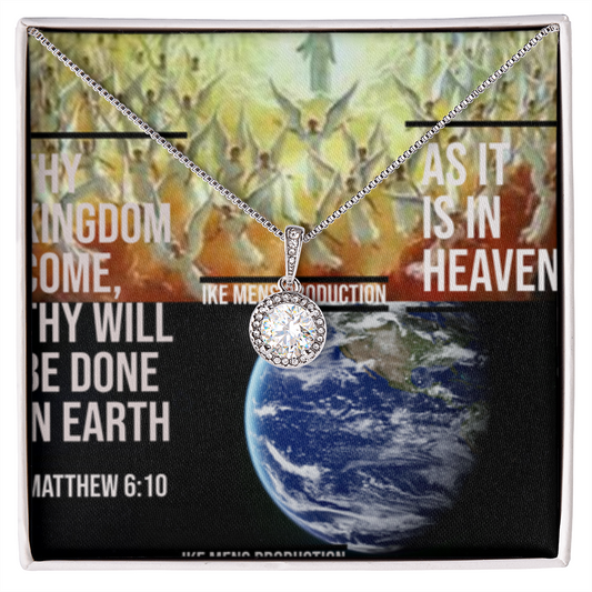 IKE MENS SCRIPTURE COLLAGE ETERNAL HOPE NECKLACE JEWELRY