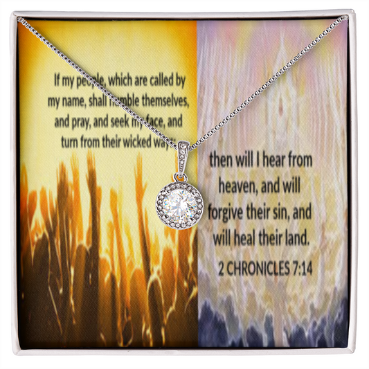 IKE MENS SCRIPTURE COLLAGE ETERNAL HOPE NECKLACE JEWELRY