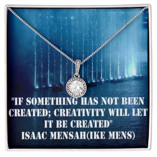 IKE MENS QUOTE ETERNAL HOPE NECKLACE JEWELRY