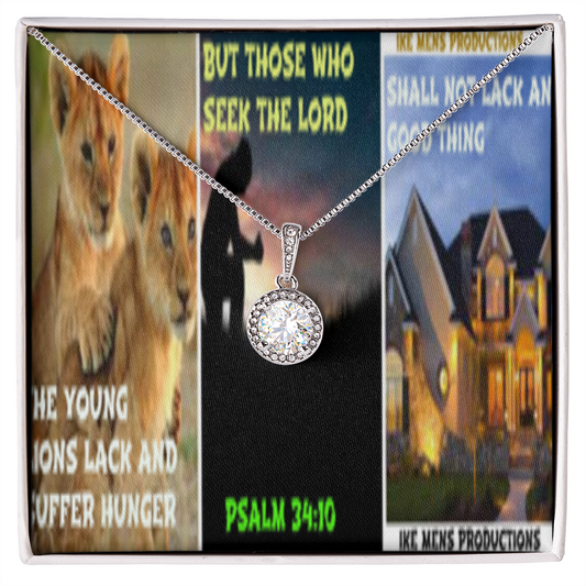IKE MENS SCRIPTURE COLLAGE ETERNAL HOPE NECKLACE JEWELRY