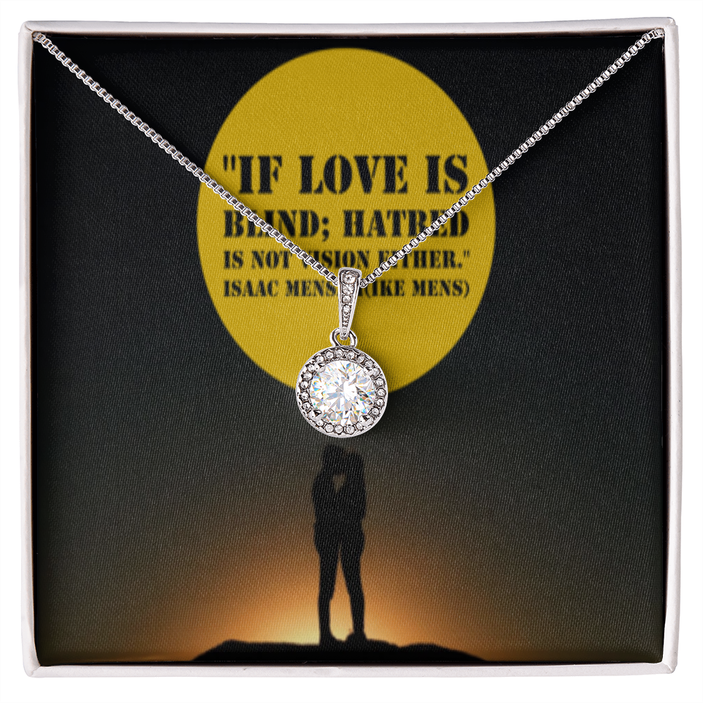 IKE MENS QUOTE ETERNAL HOPE NECKLACE JEWELRY