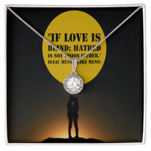 IKE MENS QUOTE ETERNAL HOPE NECKLACE JEWELRY