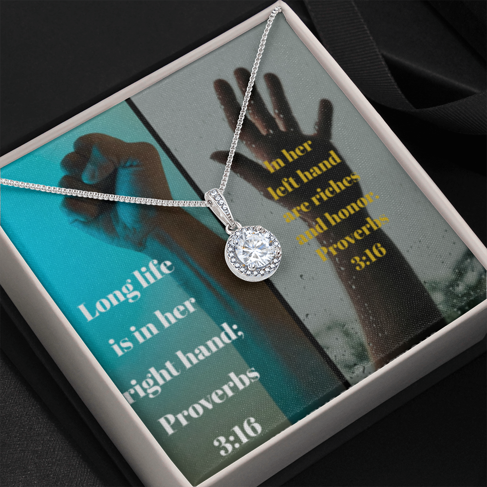 IKE MENS SCRIPTURE COLLAGE ETERNAL HOPE NECKLACE JEWELRY