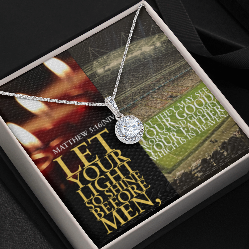 IKE MENS SCRIPTURE COLLAGE ETERNAL HOPE NECKLACE JEWELRY