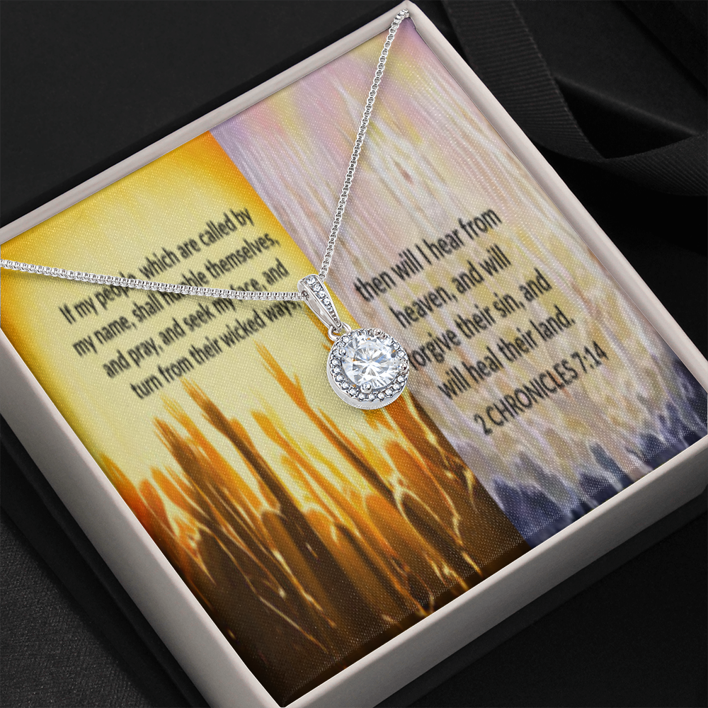 IKE MENS SCRIPTURE COLLAGE ETERNAL HOPE NECKLACE JEWELRY